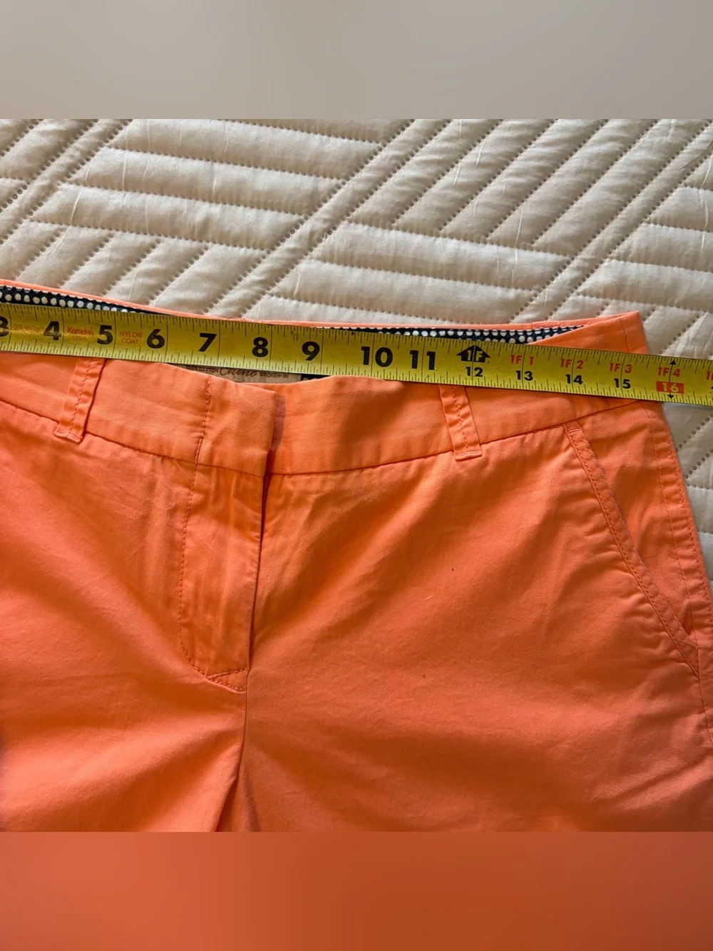 J. Crew Women's Orange Chino Shorts Size 4